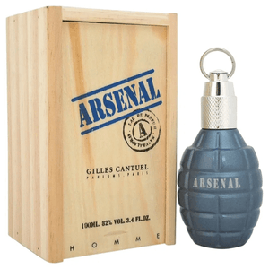 Perfume Gilles Cantuel Arsenal Blue EDP Spray 3.4 oz Hombre