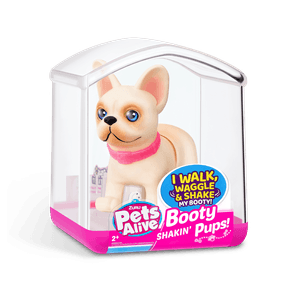 Cachorro Mascota Bulldog con Mecanismo S1 Mini - Beige - Pets Alive