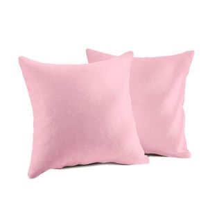 Cojin X2 Decorativo Cuadrado En Tela