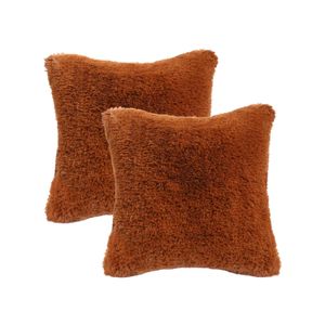 Cojin x2 Decorativo Péludo