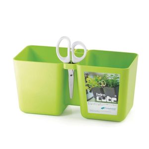 Matera Twins Cube 24 Cm Verde