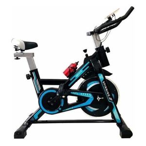 Bicicleta Estatica Máquina Spinning Spin Bike X Speed 17 K Color Negro/Azul