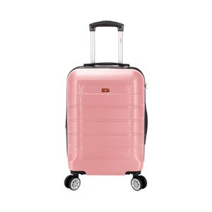 Maleta De Viaje Expandible Cabina Bin M011 Oro Rosa