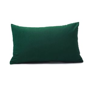 Cojin Almohada Tela 70x50 Verde Esmeralda-BANZAY