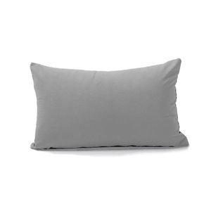 Cojin Almohada Tela 70x50 Gris Plata-BANZAY