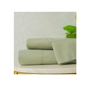 Juego de Sabanas Amare Home Coleccion Pastello Salvia Extra Suaves - DOBLE