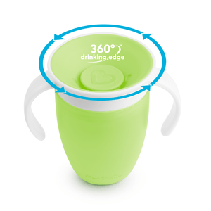 Vaso Entrenador Miracle 360 7 Oz Verde