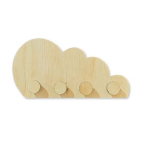 Perchero Infantil Nube Madera-BANZAY