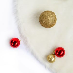 Pie De Árbol Navidad Peludo-BANZAY