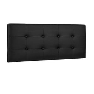 Cabecero Base Cama Sencilla Cuadros Negro-BANZAY