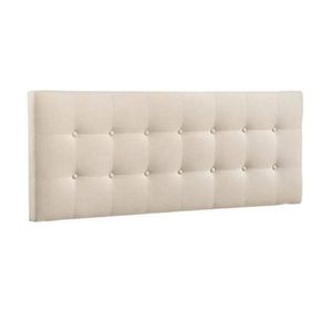 Cabecero Tapizado Base Cama Cuadros - BANZAY