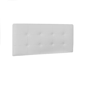 Cabecero Tapizado Base Cama Cuadros - BANZAY