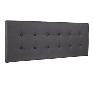 Cabecero Tapizado Base Cama Cuadros - BANZAY