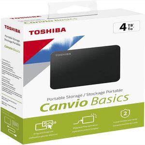 Disco duro externo 4tb toshiba canvio basics