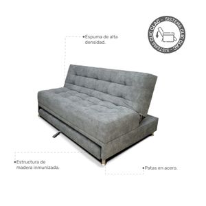 Sofa Cama Baruk en Gris