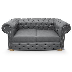 Sofa Chanty 2 puestos en Gris