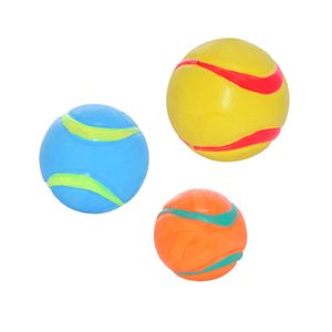 Pelota maciza lazo mediana - Am mascotas