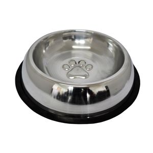 Comedero aluminio grande - Am mascotas