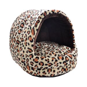 Cama igloo de peluche grande - Am mascotas