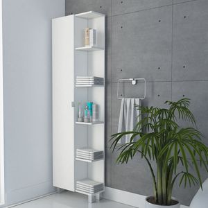 Mueble Esquinero para Baño Facto Bertolini Color Blanco