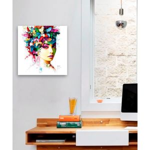 Cuadro Mujer Mariposa - Interior P