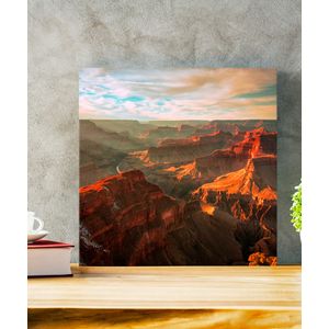 Cuadro Crepúsculo Del Desierto - Interior P