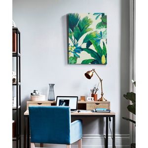 Cuadro Vintage Papel Tropical - Interior P