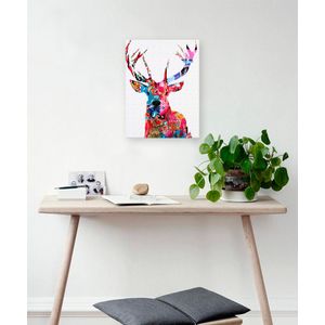 Cuadro Venado Oleo 02 - Interior P