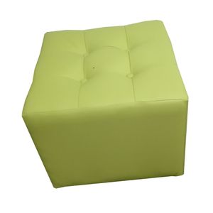 Puff Individual 40X40 Verde Pistacho-BANZAY