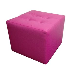 Puff Individual 40x40 Fucsia-BANZAY