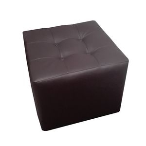 Puff Individual 40x40 Chocolate-BANZAY