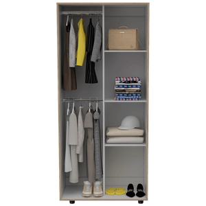 Closet Tera RTA 180 X 80 X 48 RTA Rovere + Blanco