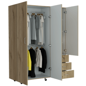 Closet Arizona 183 X 140 X 48 RTA Duna + Blanco