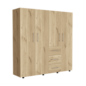 Closet Harlem ECO 184 X 181 X 50 RTA Duna + Blanco