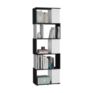 Biblioteca Noah Shelving 180X60 RTA Wengue Blanco