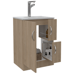 Mueble de Baño Vanguard RTA Rovere + Blanco