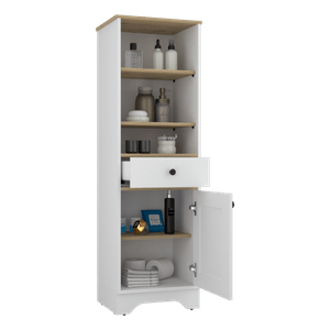 Mueble Optimizador 2 Bath Bi color RTA Duna Blanco