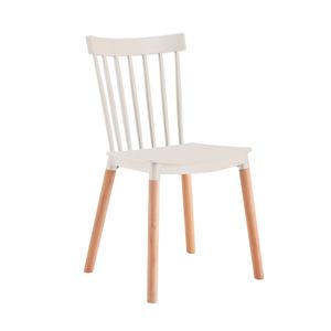 Set X6  Unidades Silla Comedor Blanca Patas largas