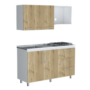 Cocina 150 Rubi Mzn IZQ RTA Blanco Duna