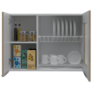 Mueble Superior Cocina Forte RTA Blanco + Rovere