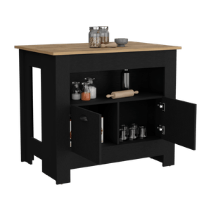 Isla de cocina Arlet 89X103 RTA Wengue Macadamia