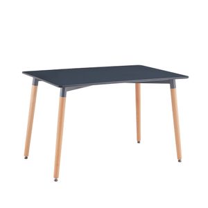 Mesa BM-T04 160 X 80 X 74 6P Negro Café Claro