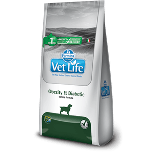 Comida Para Perros Vet Life Canine Obesity & Diabetic 10.1 Kg