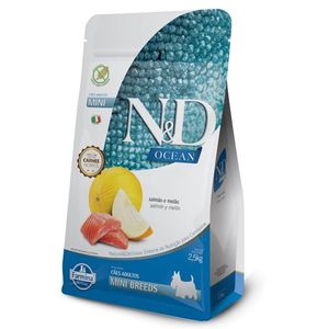 Comida Para Perro N&D Ocean Adult Mini Salmao 2,5 Kg