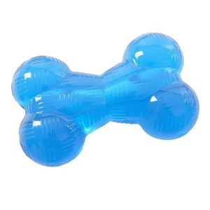 Juguete Perro Buster Hueso Duro L Color Azul Hielo