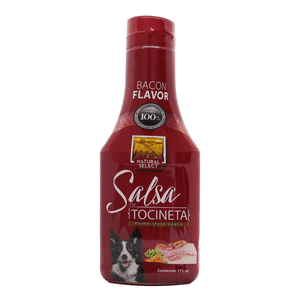 Salsa Snack Para Perros Natural Select Tocineta 375 Ml