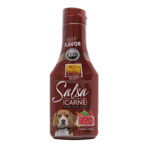 Salsa Snack Para Perros Natural Select Carne De Carne 375 Ml