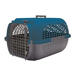 Guacal Para Perros Dogit Voyageur Tapa Azul Talla M