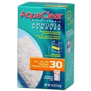 Inserto De Filtro Eliminador De Amoniaco Aquaclear 30 121 Gr