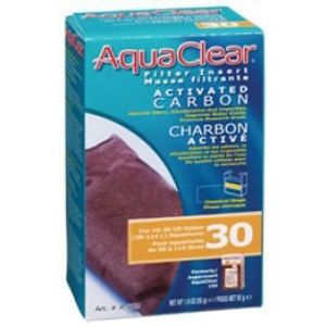 Inserto De Filtro De Carbón Activo Aquaclear 30 55 Gr